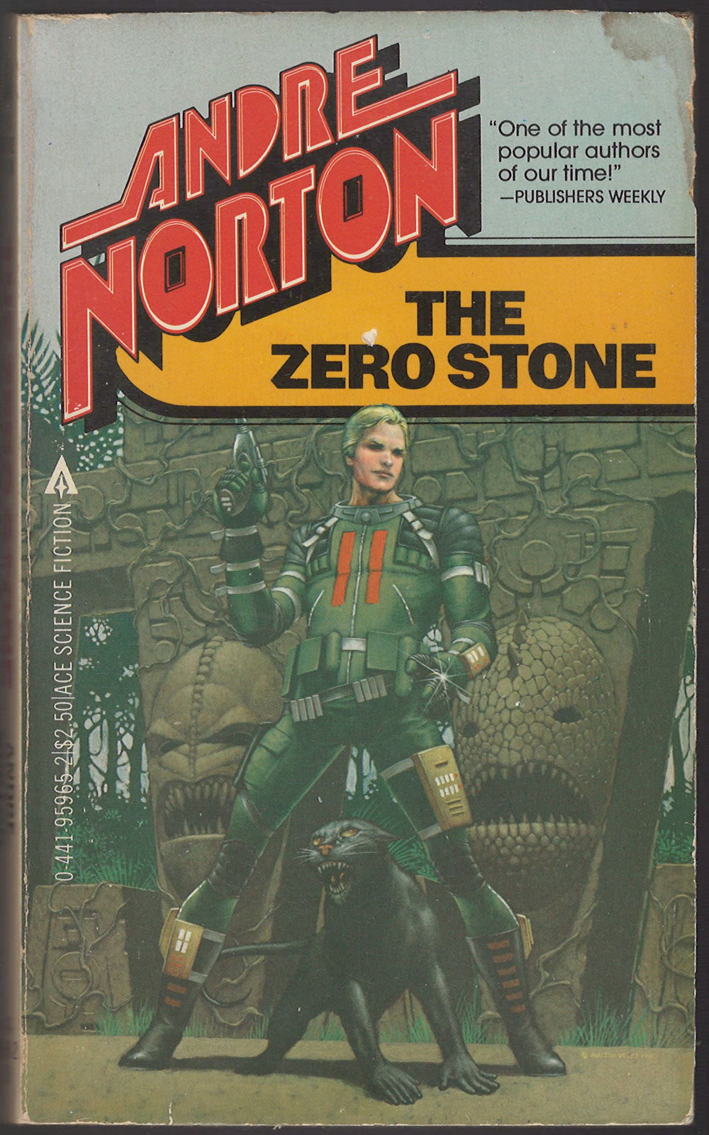 The Zero Stone by Andre Norton front cover