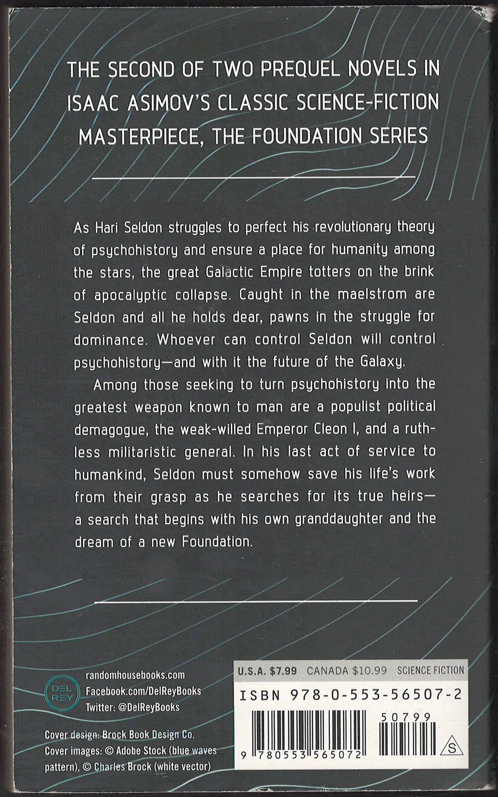 Forward the Foundation by Isaac Asimov back cover