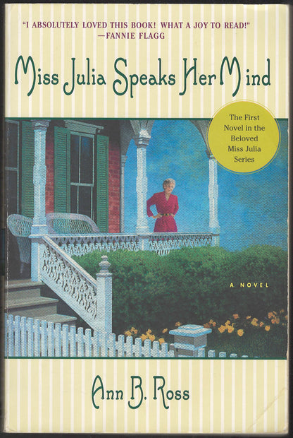 Miss Julia Speaks Her Mind by Ann Ross front cover