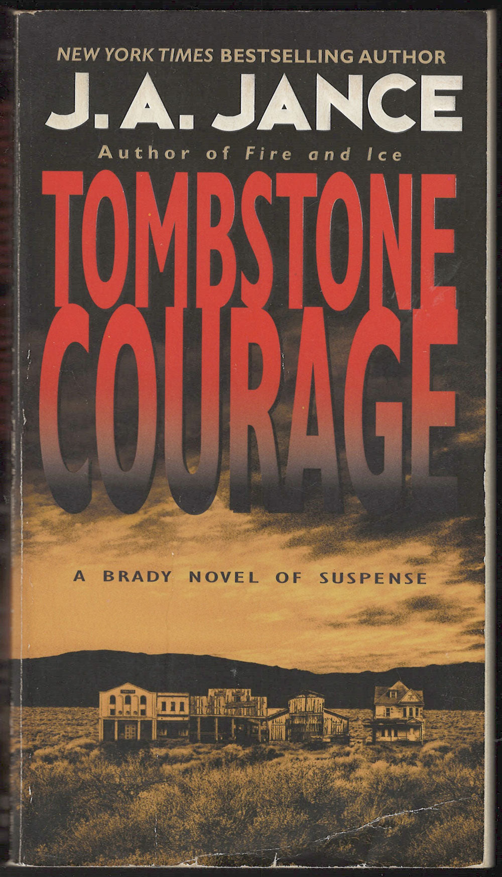 Tombstone Courage by J. A. Jance front cover