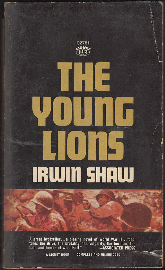 The Young Lions by Irwin Shaw front cover