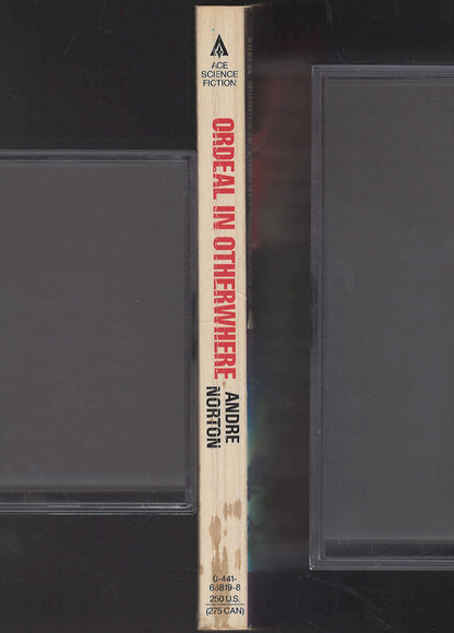 Ordeal in Otherwhere by Andre Norton spine
