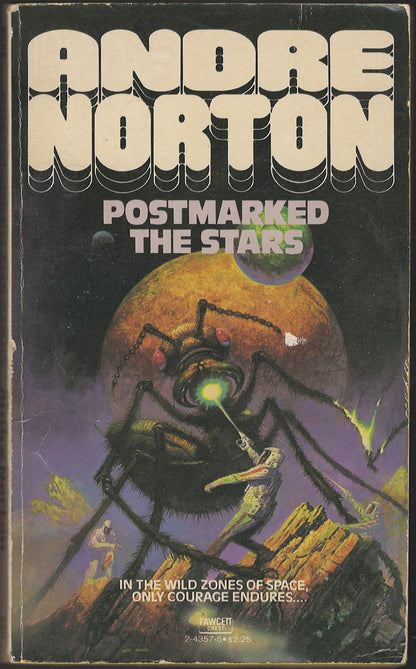 Postmarked the Stars by Andre Norton front cover