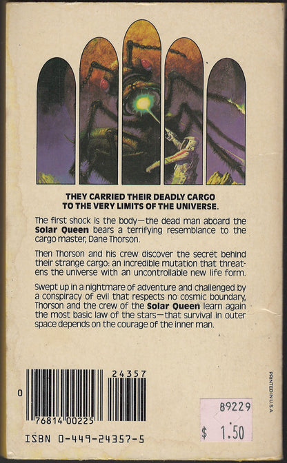 Postmarked the Stars by Andre Norton back cover