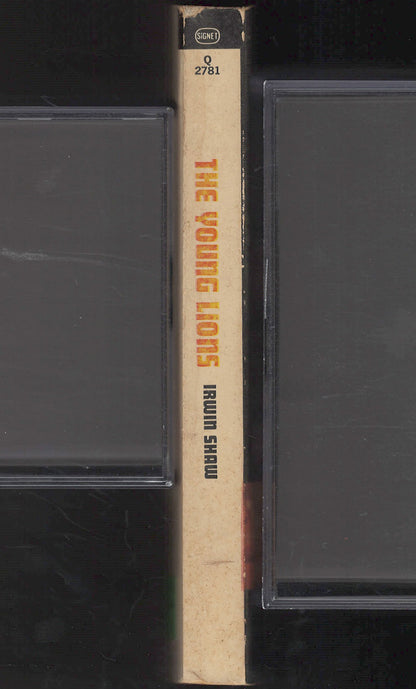 The Young Lions by Irwin Shaw spine
