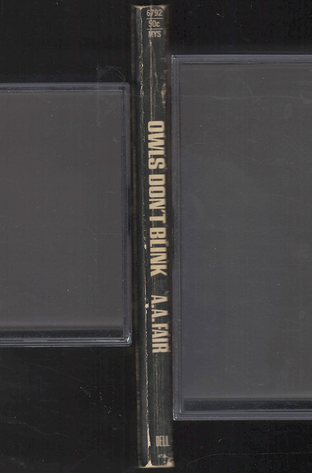 Owls Don't Blink by A. A. Fair spine