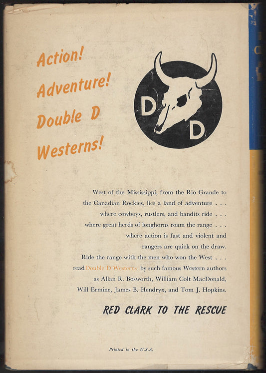 Red Clark to the Rescue by Gordon Young back cover
