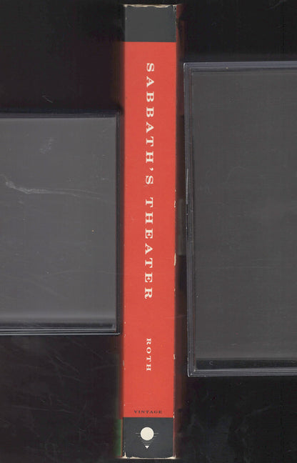 Sabbath's Theater by Philip Roth spine