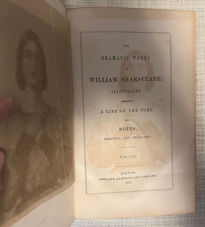 Complete Works of William Shakespeare volume 7 title page