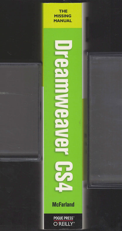 Dreamweaver CS4 The Missing Manual by David McFarland spine
