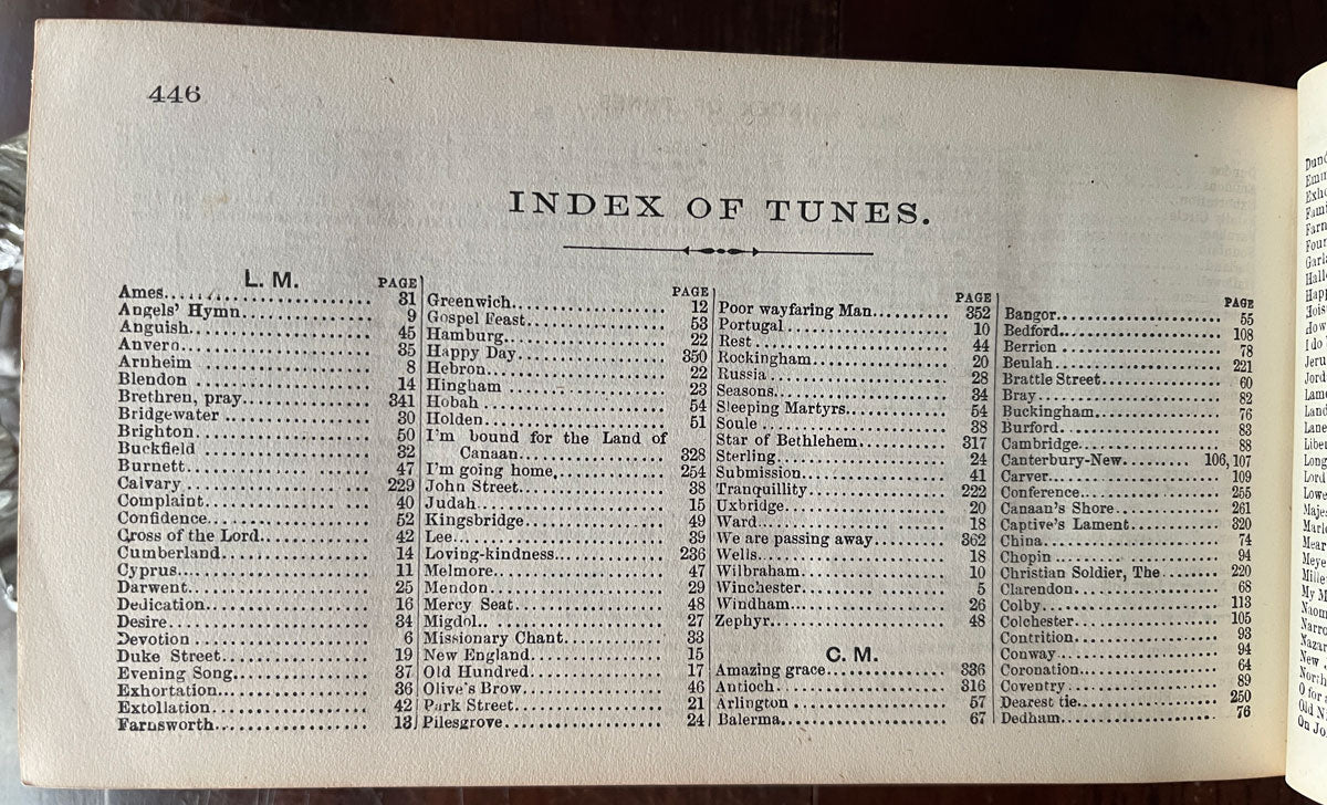 Jubilee Harp Index of Tunes page 1 (of 4)