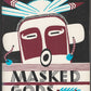 Front cover of Masked Gods by Frank Waters with a stylized mask design on a black background.