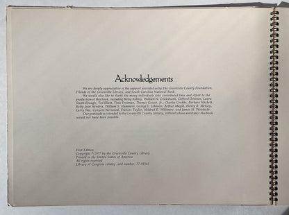 A Greenville County Album acknowledgements and copyright