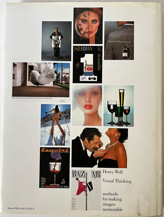 Visual Thinking by Henry Wolfe back cover
