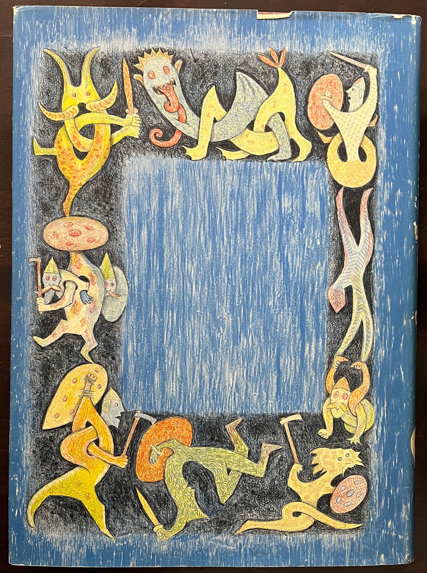 Back cover of D'aulaire's Norse Gods and Giants 