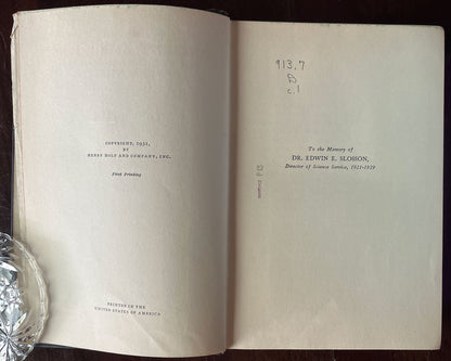 Ancient Americans: The Archaeological Study of Two Continents by Emily Davis copyright page