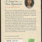 Letter to Mrs. Roosevelt by C. Coco De Young back cover