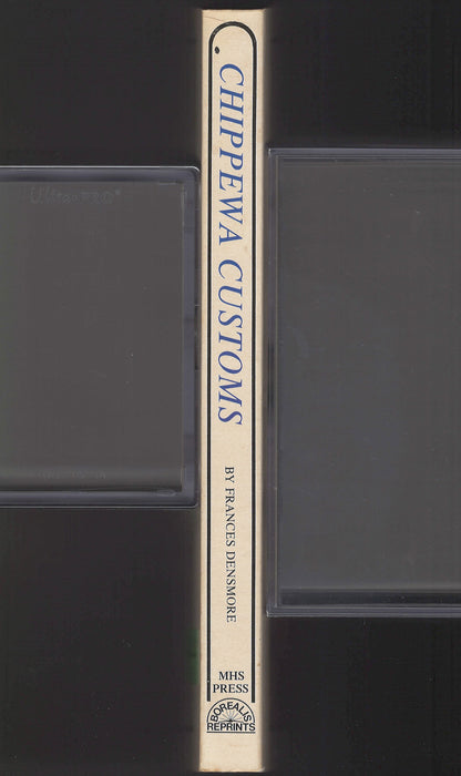 Chippewa Customs by Frances Densmore spine
