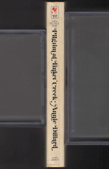 Pilgrim at Tinker Creek by Annie Dillard spine