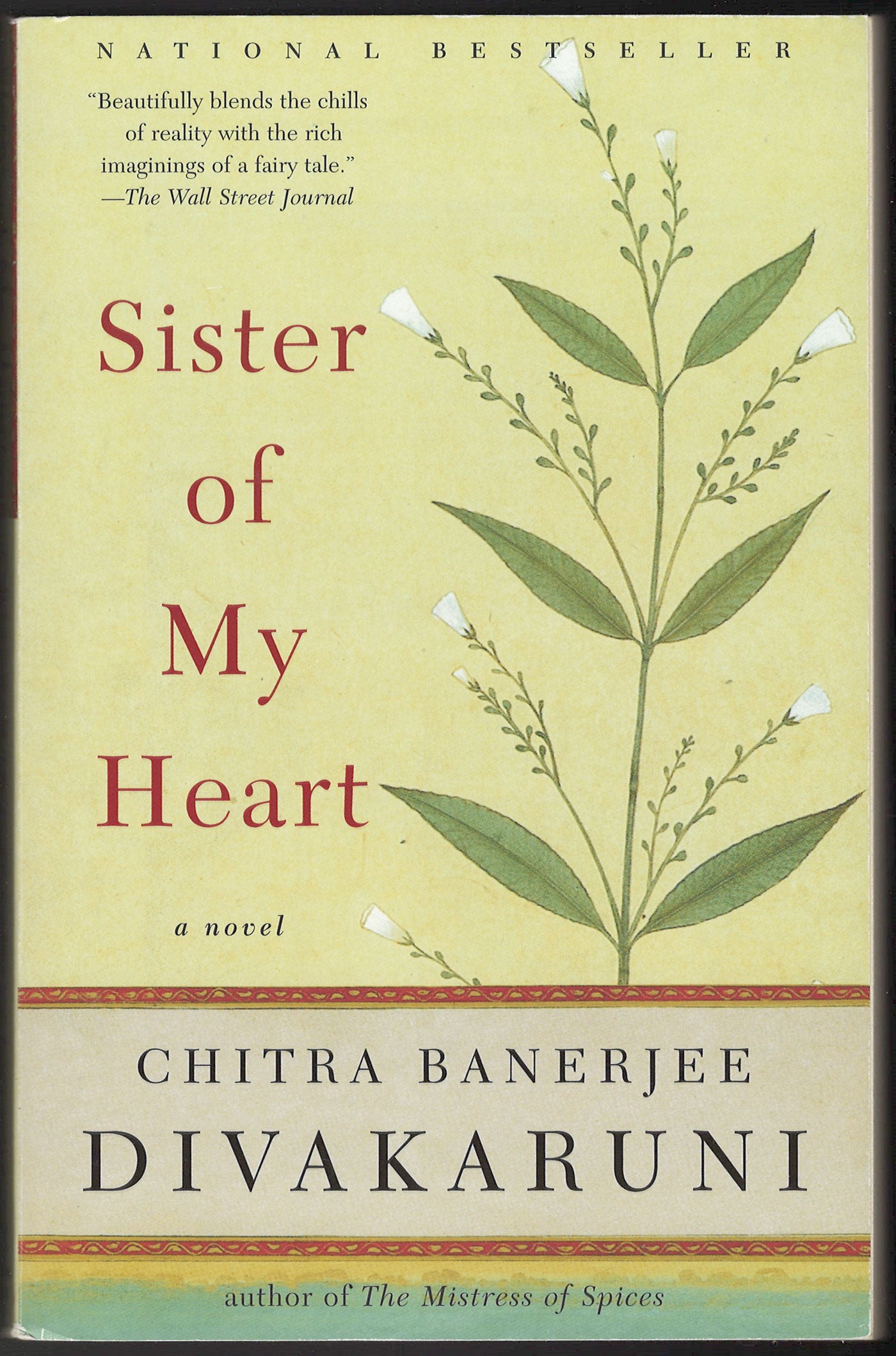 Sister of My Heart by Chitra Banerjee Divakaruni front cover