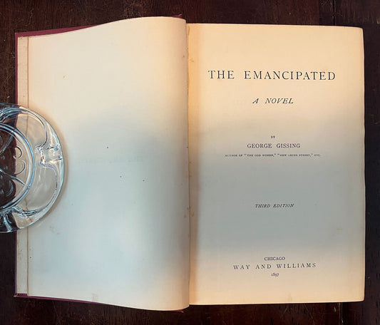 The Emancipated by George Gissing title page