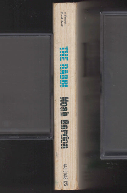 The Rabbi by Noah Gordon spine