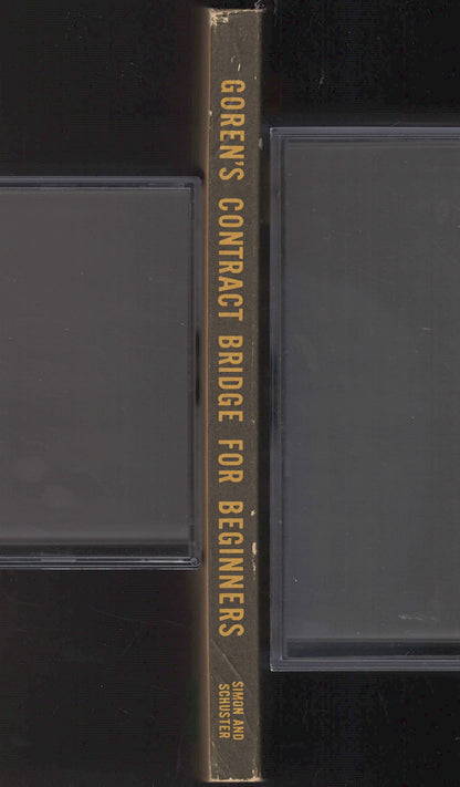 Contract Bridge for Beginners by Charles H. Goren spine