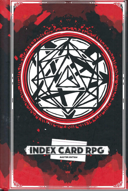 Index Card RPG Master Edition front cover