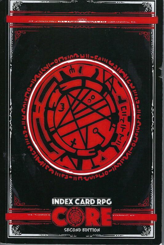 Index Card RPG Core Second Edition front cover