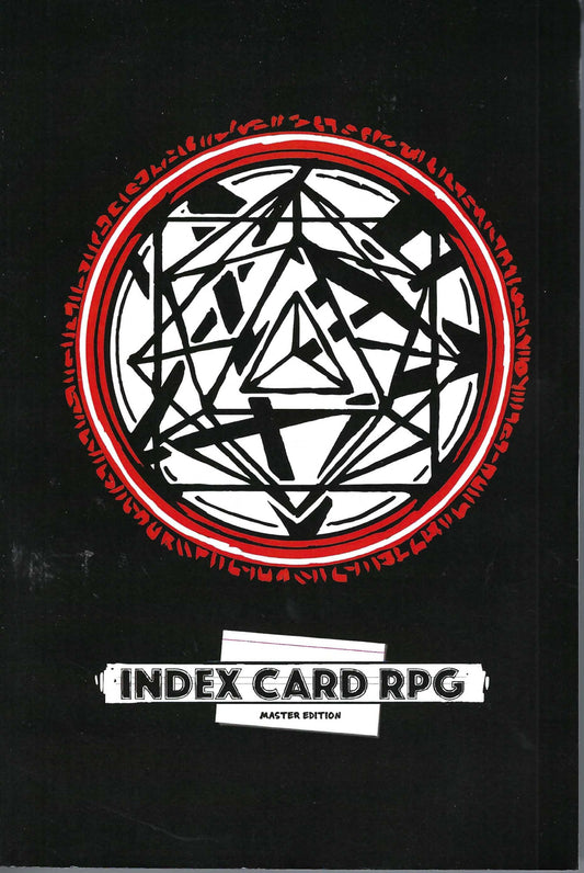 Index Card RPG Master Edition front cover