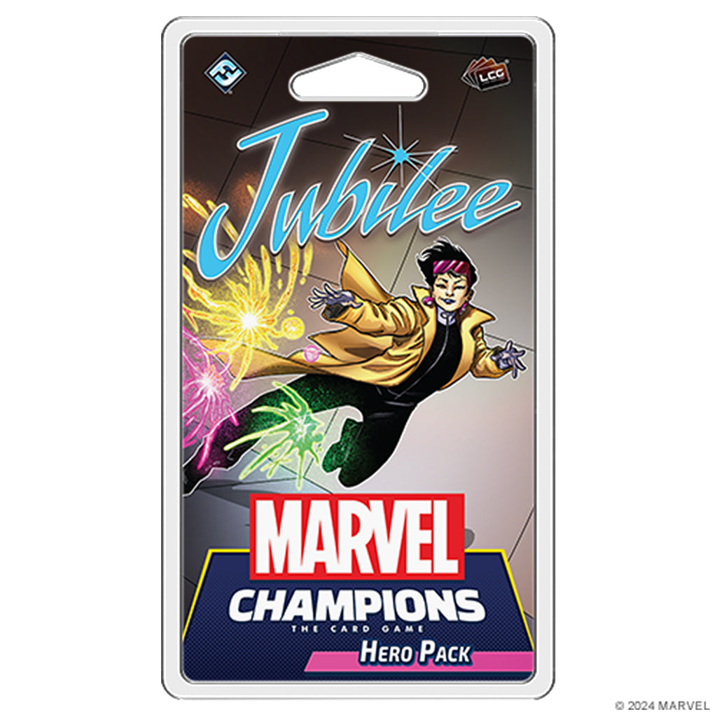 Marvel Champions: Jubilee Hero Pack (LCG) front of package