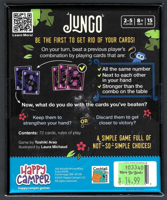 Jungo back of box