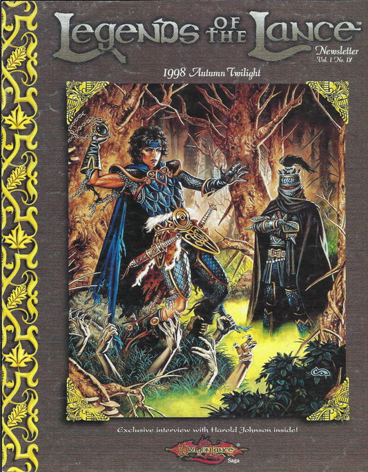 Legends of the Lance Volume 1 Number 4 front cover
