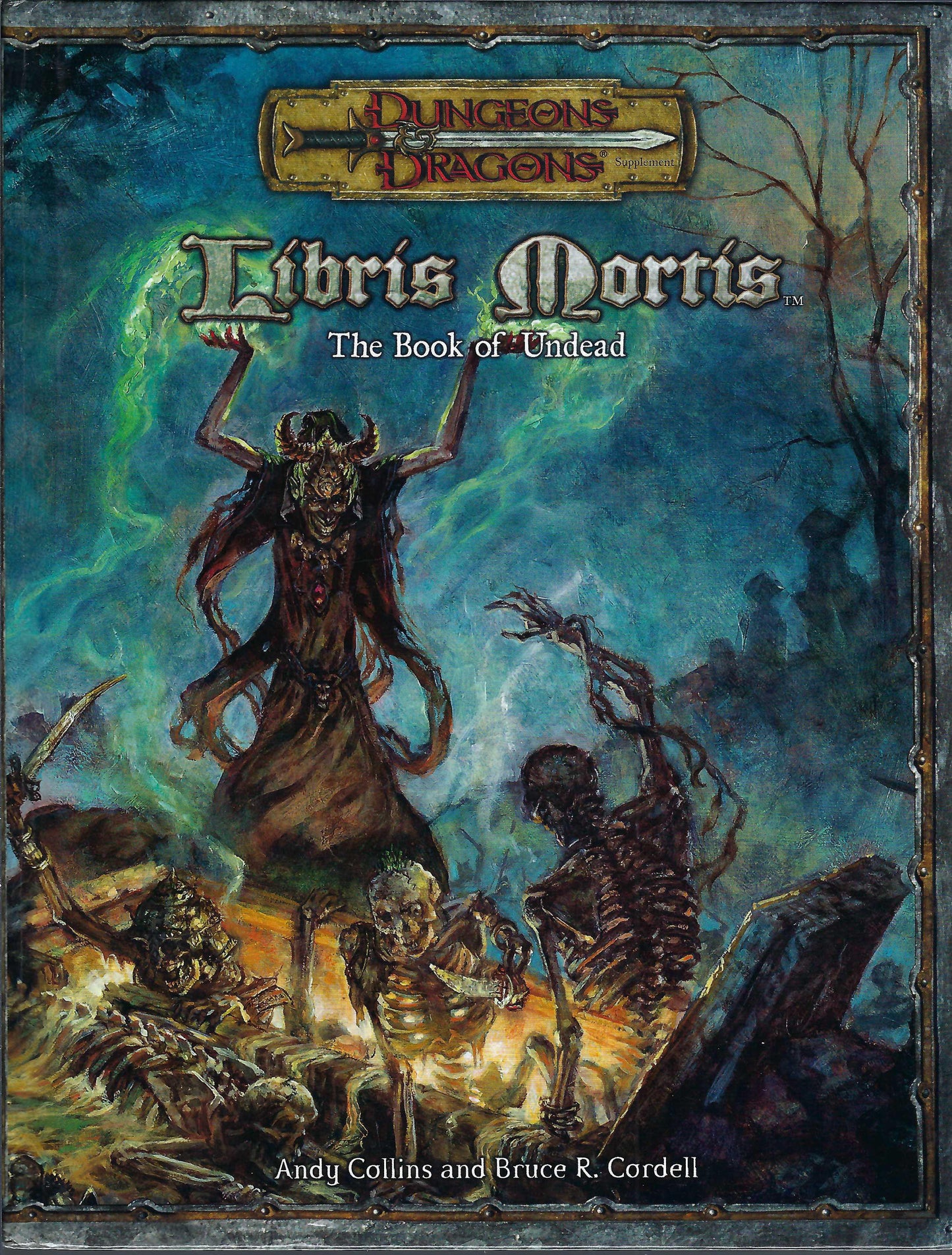 Libris Mortis The Book of the Undead front cover