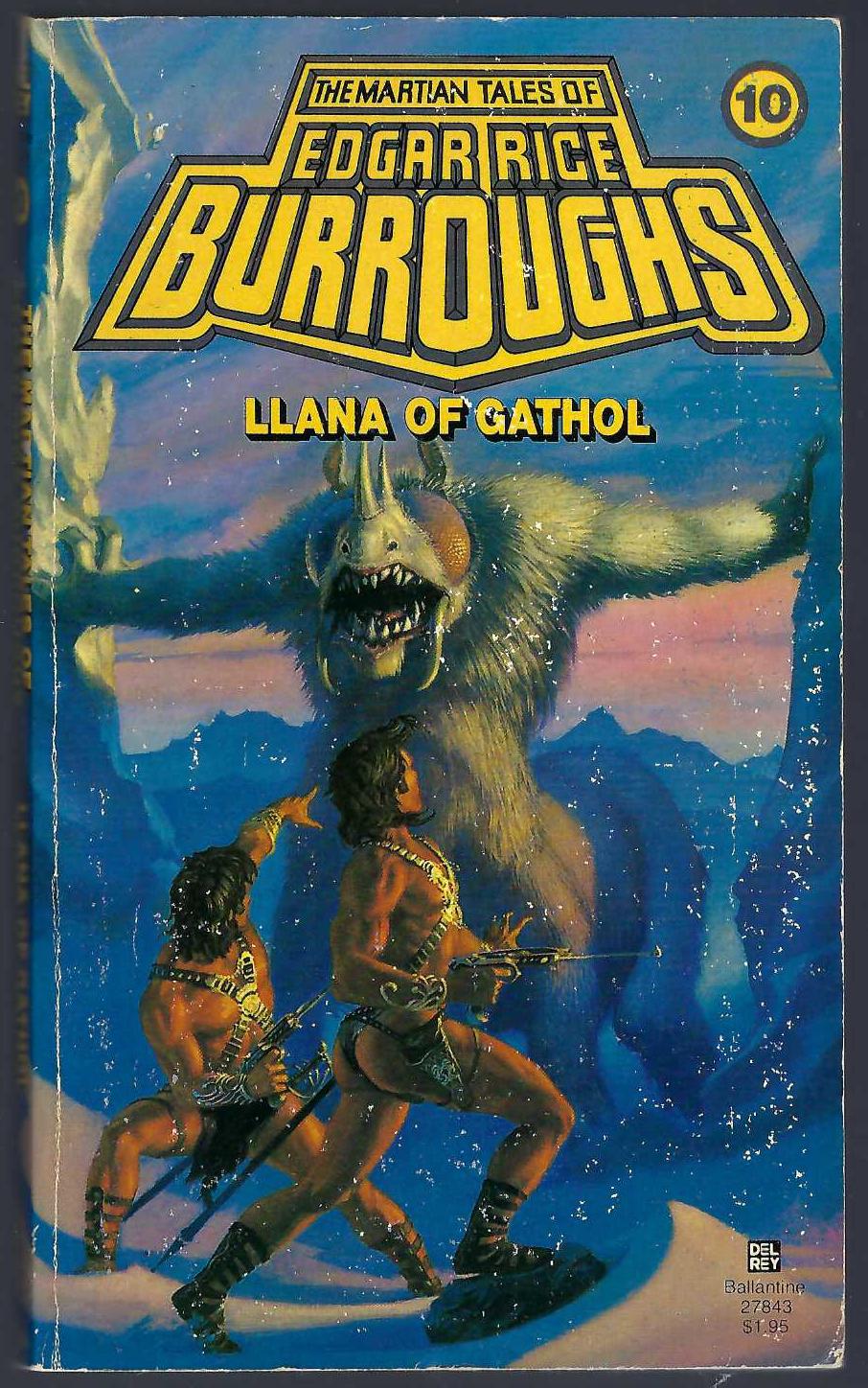 Llana of Gathol by Edgar Rice Burroughs front cover