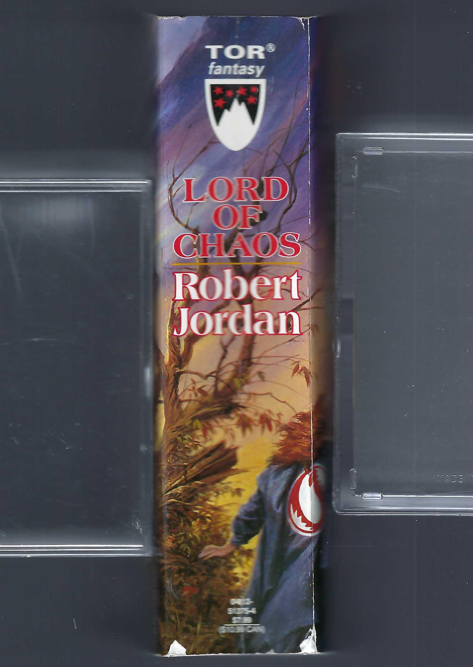 Lord of Chaos (Wheel of Time #6) by Robert Jordan spine