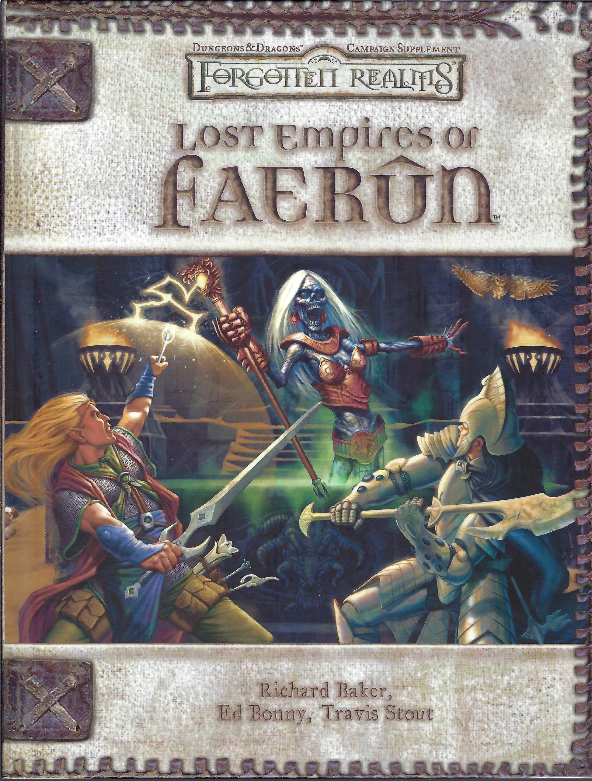 Lost Empires of Faerûn front cover