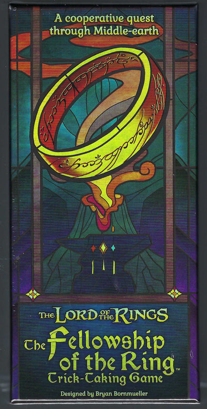 Lord of the Rings: Fellowship of the Ring Trick Taking Game front of box