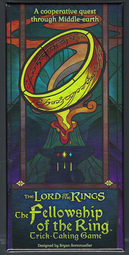 Lord of the Rings: Fellowship of the Ring Trick Taking Game front of box