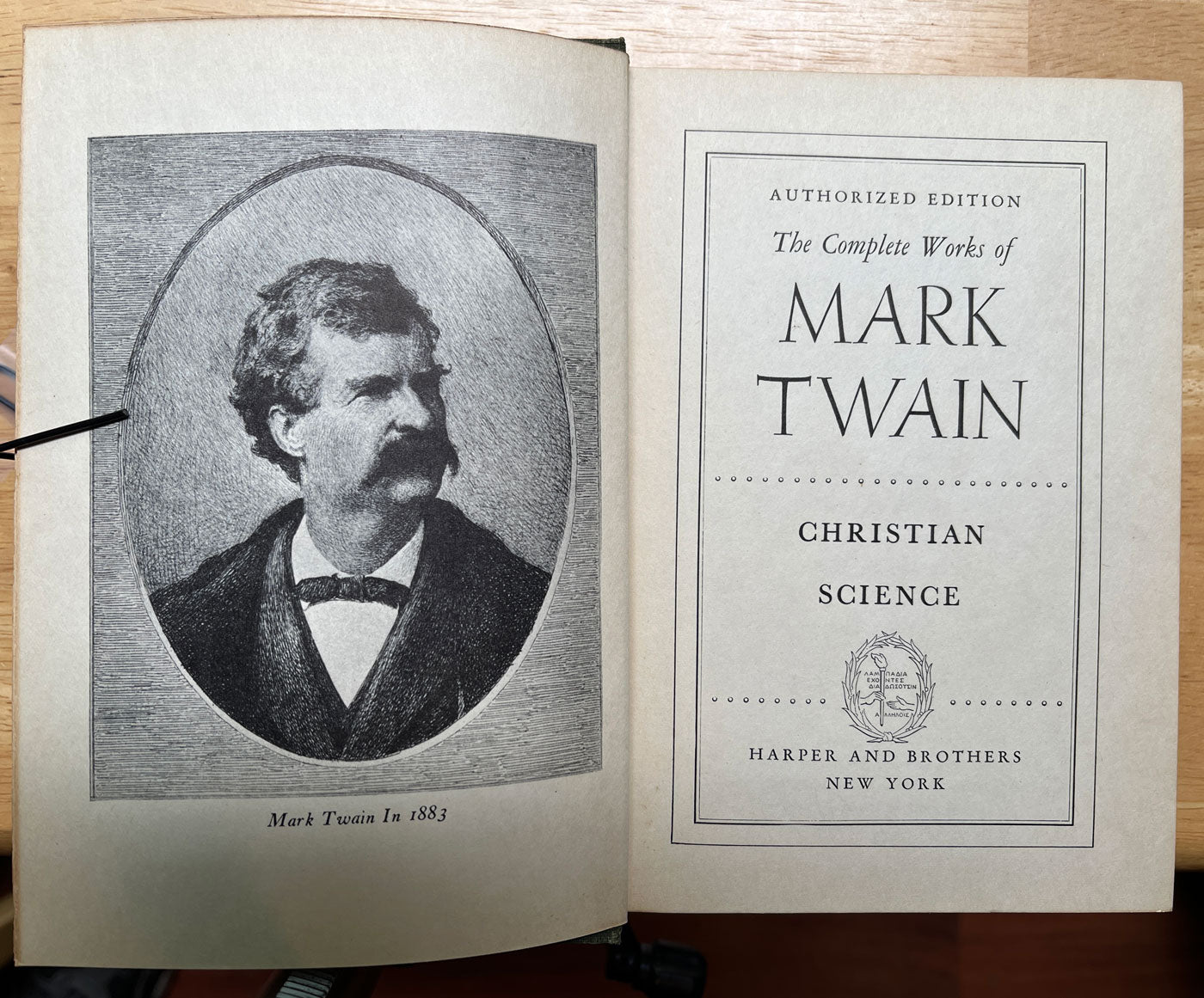 The Complete Works of Mark Twain Authorized Edition, 21 Of 24 Vol shops Harper & Bros