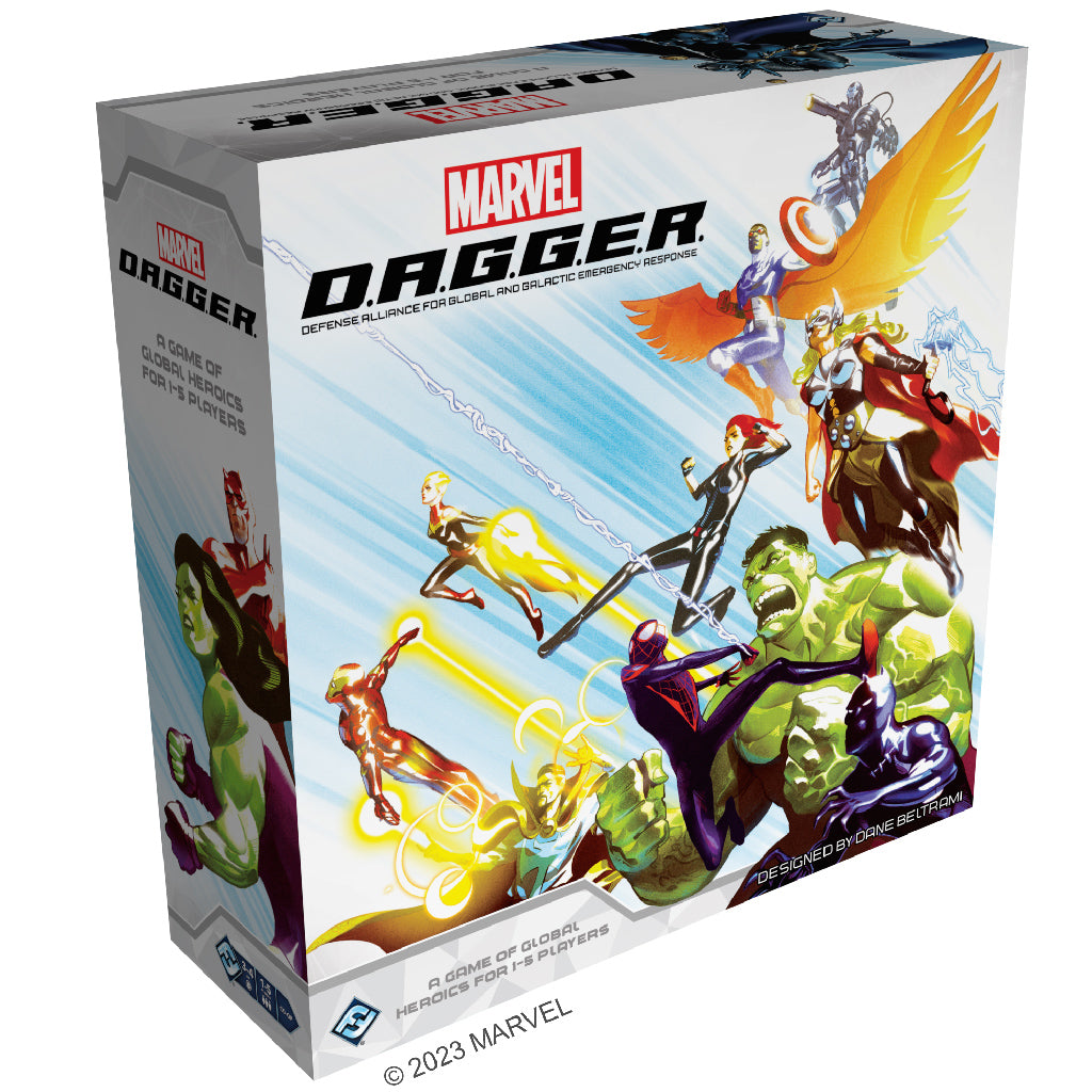 Marvel D.A.G.G.E.R. front of box