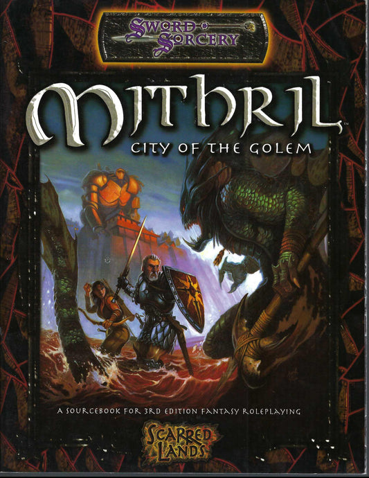 Mithril City of the Golem front cover