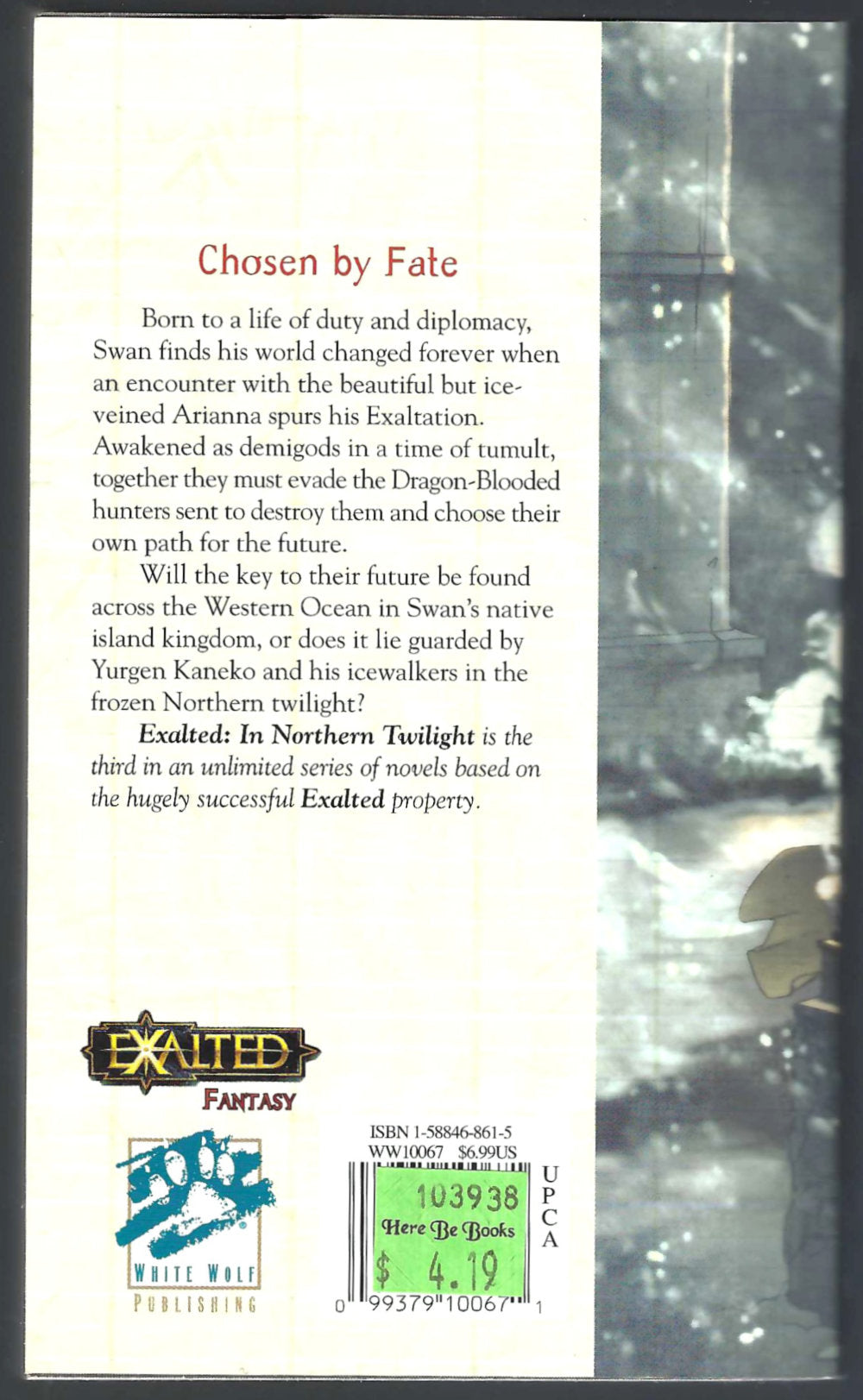 In Northern Twilight by Jess Hartley back cover