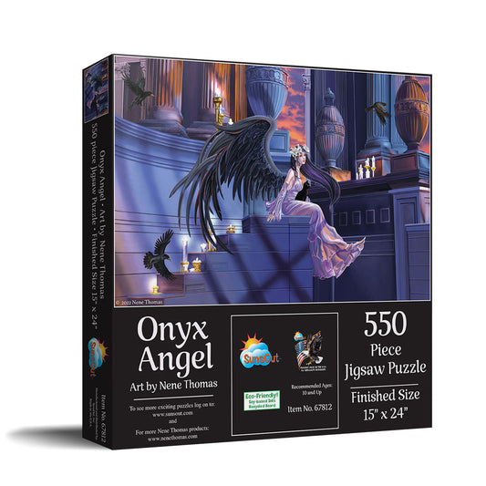 Onyx Angel by Nene Thomas 550 Piece Jigsaw Puzzle