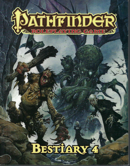 Pathfinder Bestiary 4 front cover