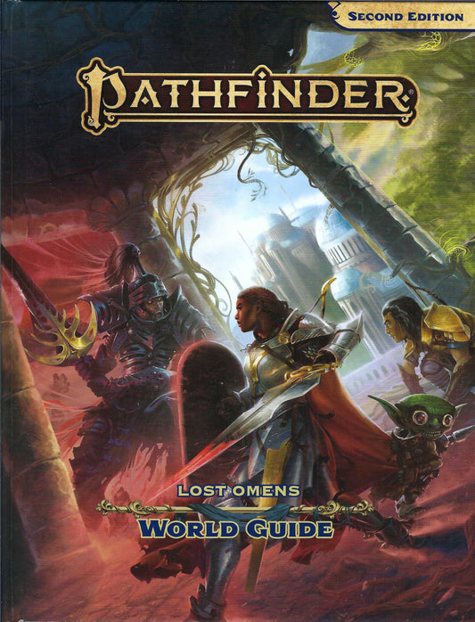 Pathfinder Lost Omens World Guide front cover