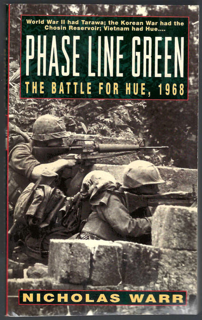 Phase Line Green by Nicholas Warr front cover
