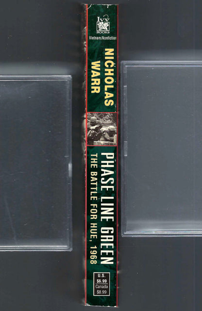 Phase Line Green by Nicholas Warr spine