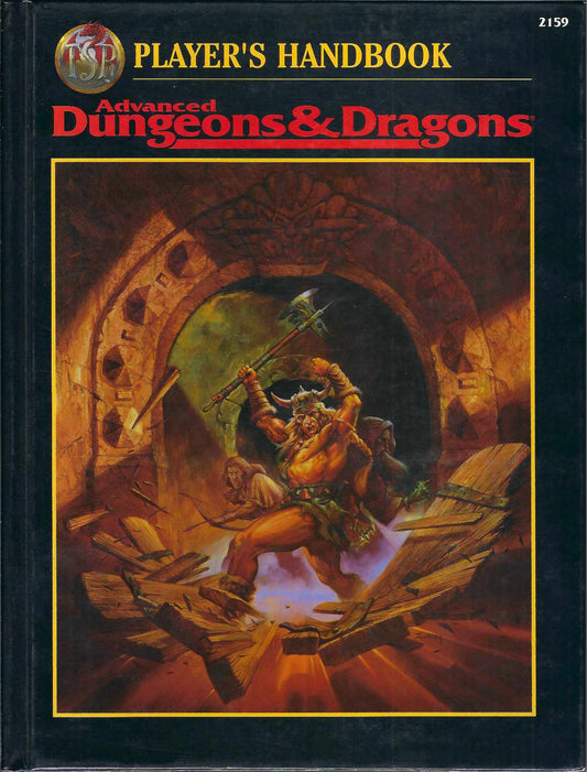 Advanced Dungeons & Dragons Player's Handbook 2nd Edition Revised  front cover