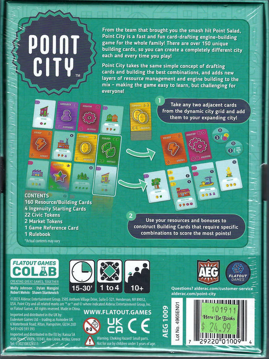 Point City back of box